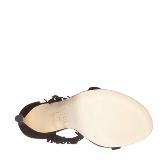 Stuart Weitzman Lovefringe Suede Sandal size 7 - Picture 4 of 4